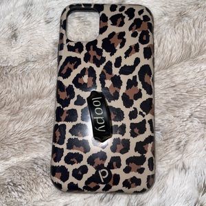 IPHONE 11 MATTE LEOPARD LOOPY CASE